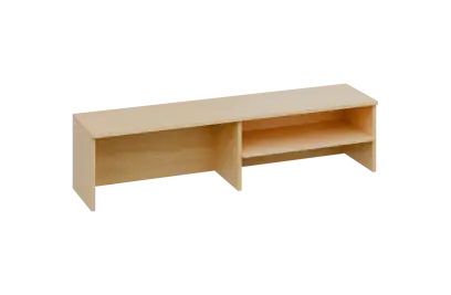 CNN 2 - 142 nástavba stolová, deska 25 mm, 342x1400x340, bříza světlá